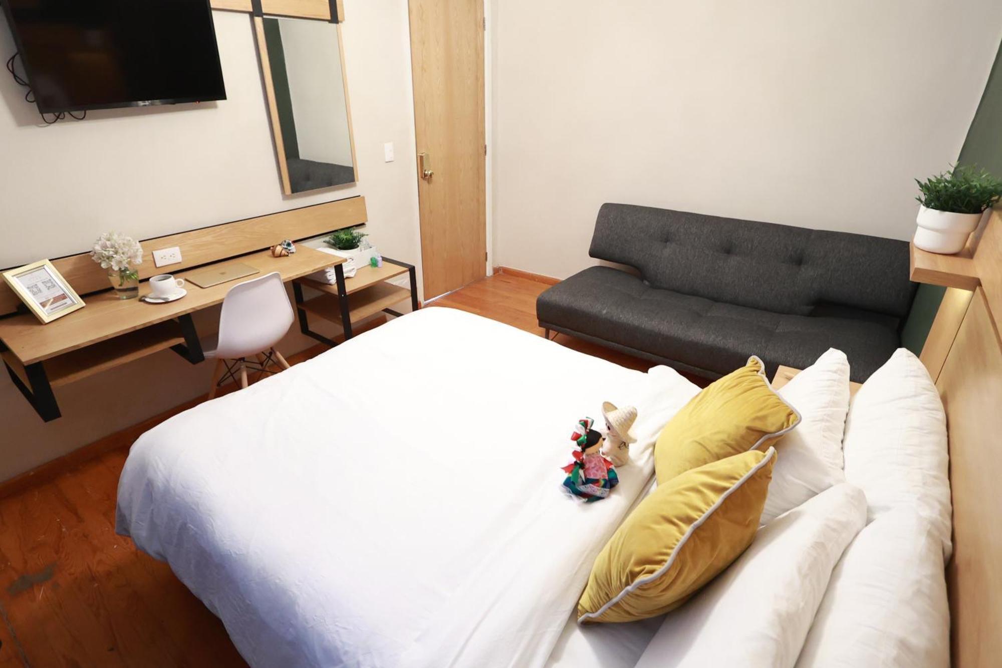 メキシコシティ Casa Panuco Bed & Breakfast エクステリア 写真